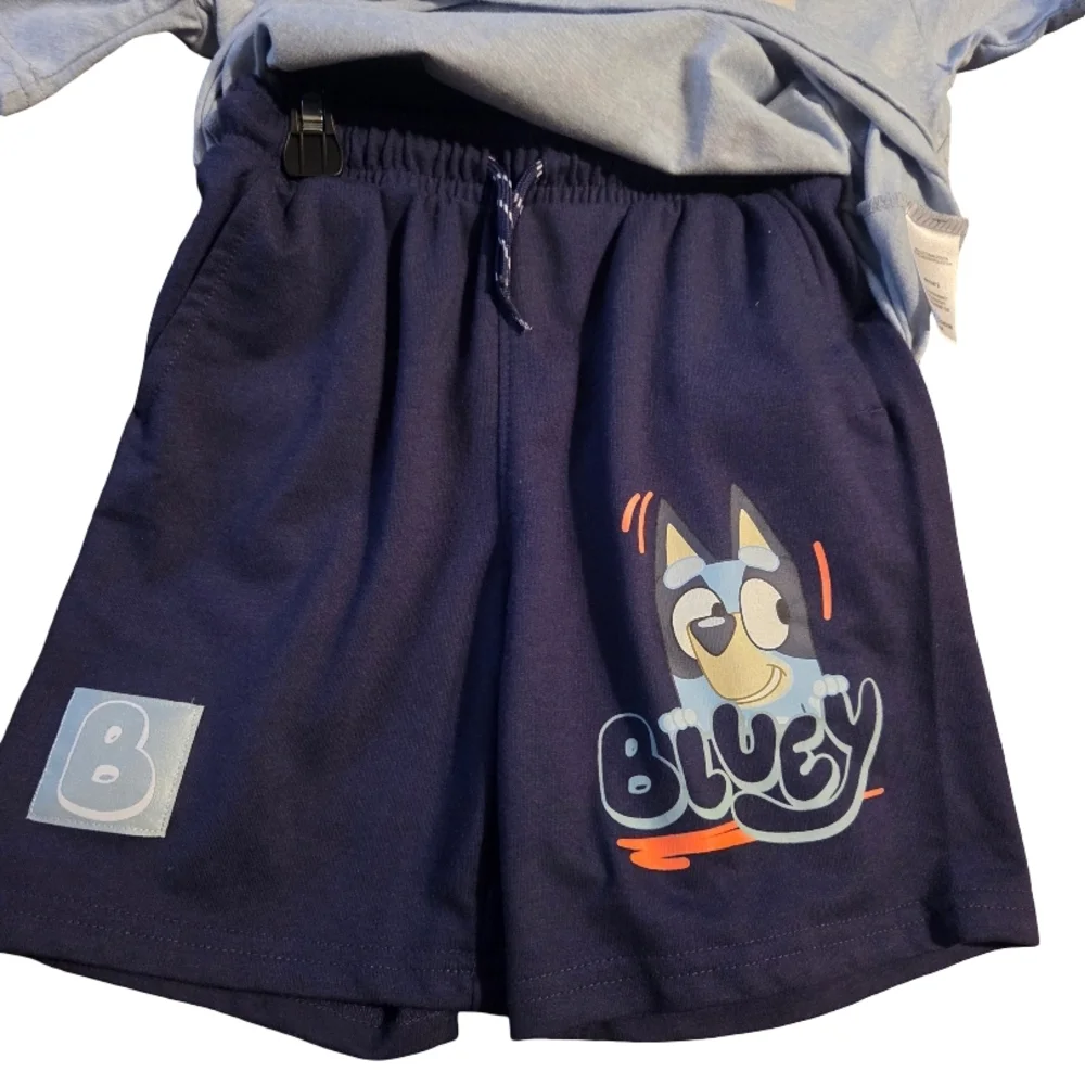 Kids Pajama Set - Blue and Black - Picture 3 of 3